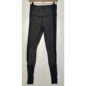 Zella high waist Leggings with foot strap charcoal gray Small